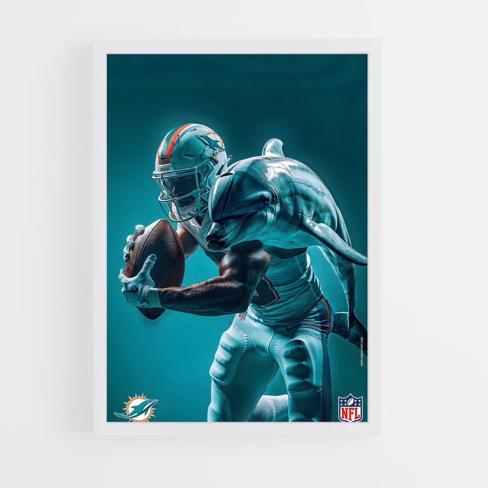 Poster Touchdown Miami (vue 3)